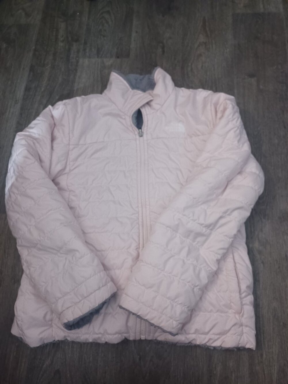 The North Face Pink Girls Puffer Jacket Size XL - 18